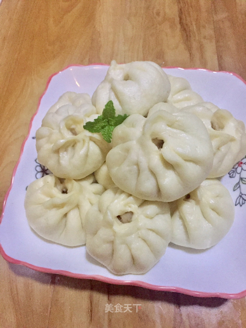 Mushroom Pork Buns with Vermicelli recipe