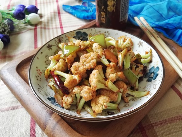 Stir-fried Cauliflower recipe