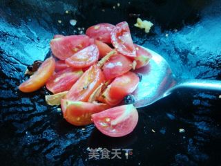 Stir-fried Water Bracken with Tomatoes recipe