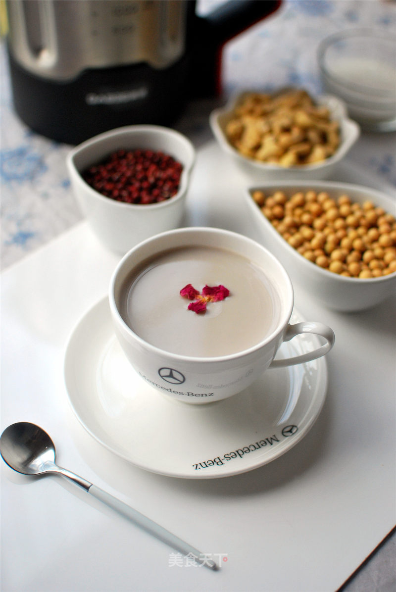 #trust之美#red Bean Cashew Soy Milk recipe
