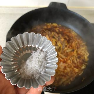 Stir-fried Vermicelli with Cabbage recipe