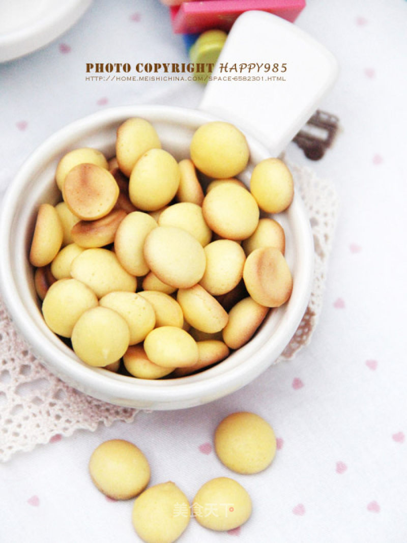 Healthy No-additive Fluffy Biscuits that Babies Love [egg Yolk Biscuits] recipe