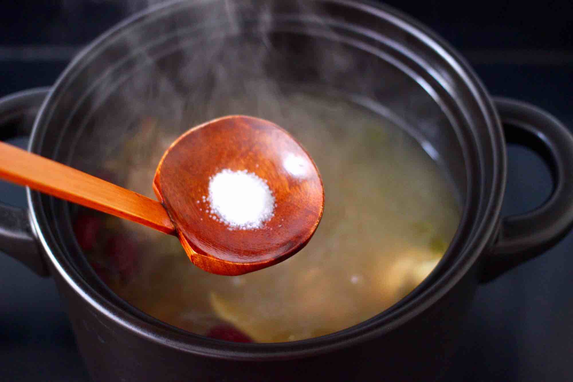 Ginkgo Red Date Chicken Soup recipe