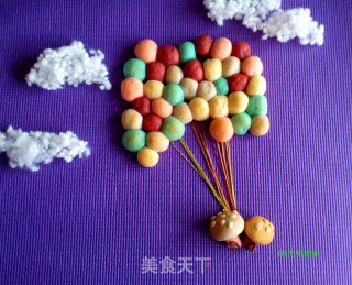 Multicolored Balloon Bread recipe