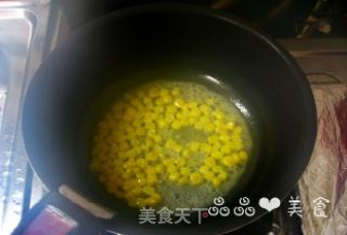 Pasta with Japanese Style Corn and Shrimp recipe