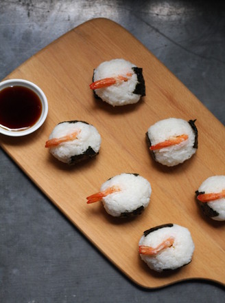 Shrimp Rice Ball recipe