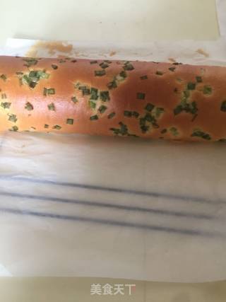 Chive Pork Floss Cake Roll recipe