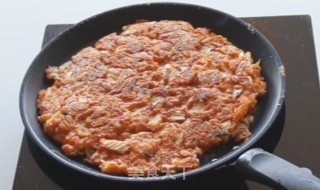 Complete Korean Kimchi Pancake/spicy Cabbage Pancake in 15 Minutes recipe