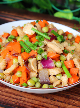 Stir-fried Vegetables with Chicken Breast recipe