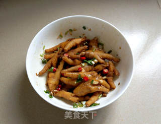 Hot and Sour Chicken Feet recipe