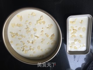 #trust之美# Oil-free Yogurt Almond Cake recipe