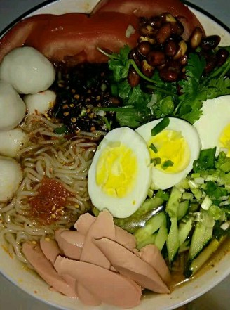 Homemade Cold Noodles recipe