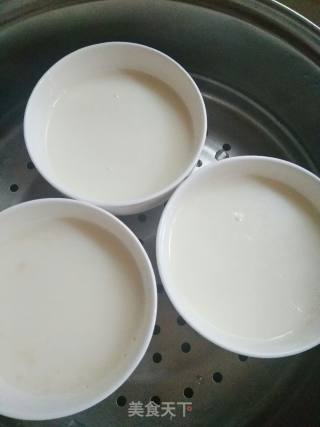 Red Bean Double Skin Milk recipe