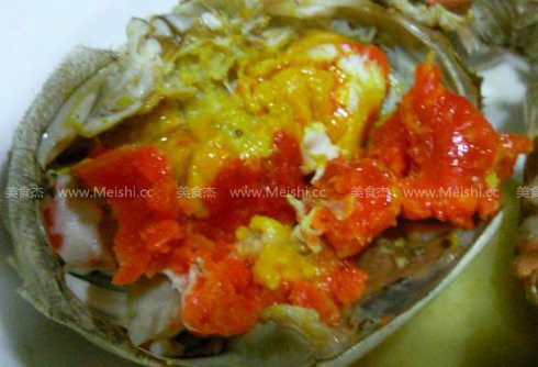 Huadiao Baked Hairy Crab recipe