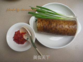 Steamed Yam with Chopped Pepper recipe