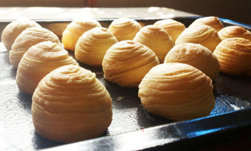 When The Moon is Full, Try Tasting The Moon---spicy Beef Moon Cake [puff Pastry! So Crispy! 】 recipe