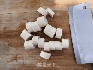 Baked Yam with Salted Egg Yolk recipe
