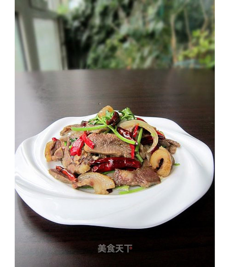 Stir-fried Beef Head Meat-xinjiang Taste recipe