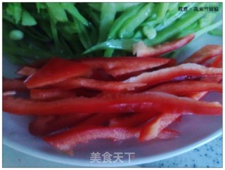 Chicken Shredded Snow Peas recipe