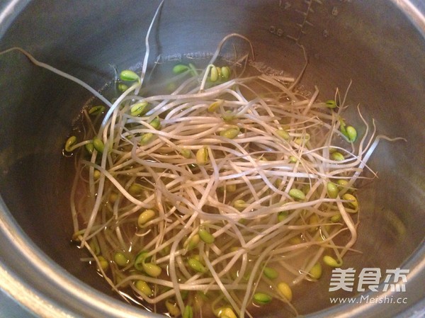 Soy Sprouts Fried Noodles recipe