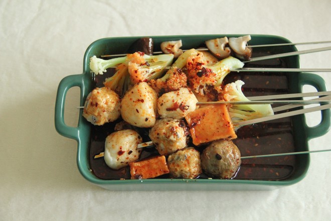 Homemade Spicy Summer Skewers are More at Ease recipe