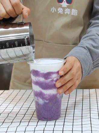 The Method of Drinking Purple Potato Dirty Tea in Winter by Internet Celebrities-xiaotu Ben recipe