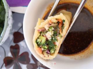 Refreshing Fried Dumplings with Miscellaneous Grains recipe