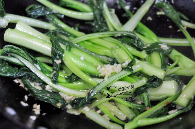 Garlic Choy Sum recipe