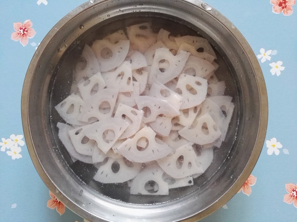 Sweet and Sour Lotus Root Slices recipe