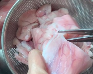 Clean Pig Lungs recipe