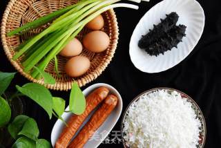 Deluxe Egg Fried Rice—sea Cucumber Egg Fried Rice recipe