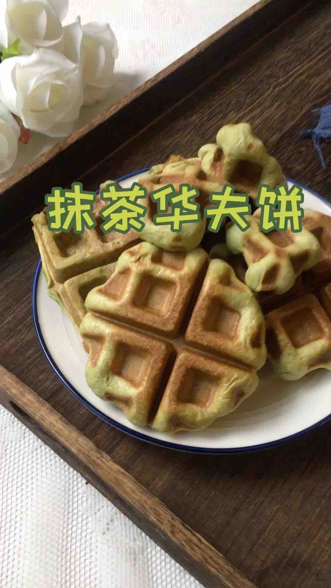 Matcha Waffles recipe