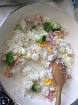 Fried Rice with Bacon and Egg recipe