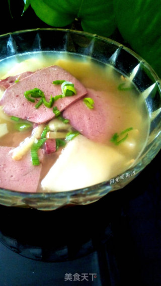 Pork Liver Nourishing Soup recipe