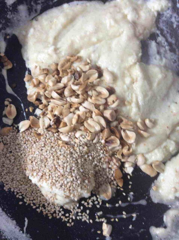 Peanut Sesame Nougat recipe