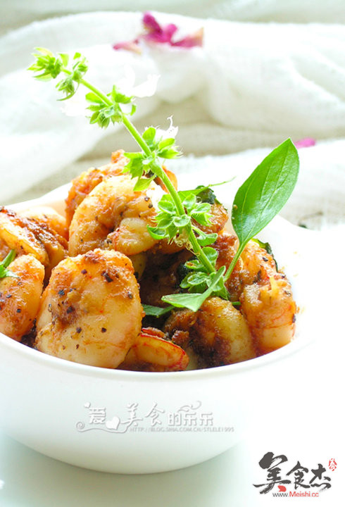 Black Pepper Lemon Shrimp recipe
