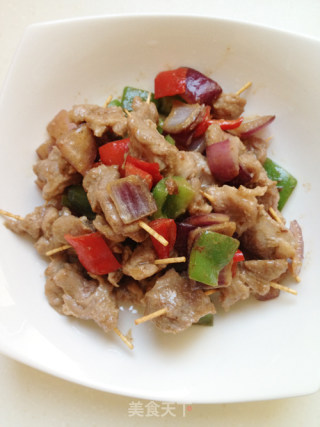 Stir-fried Meat Dishes Give A Barbecue Taste-toothpick Lamb recipe