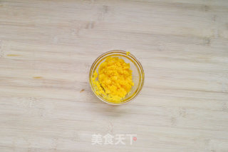 [crab Yellow Tofu] The Tall and Golden Tofu on The Table recipe