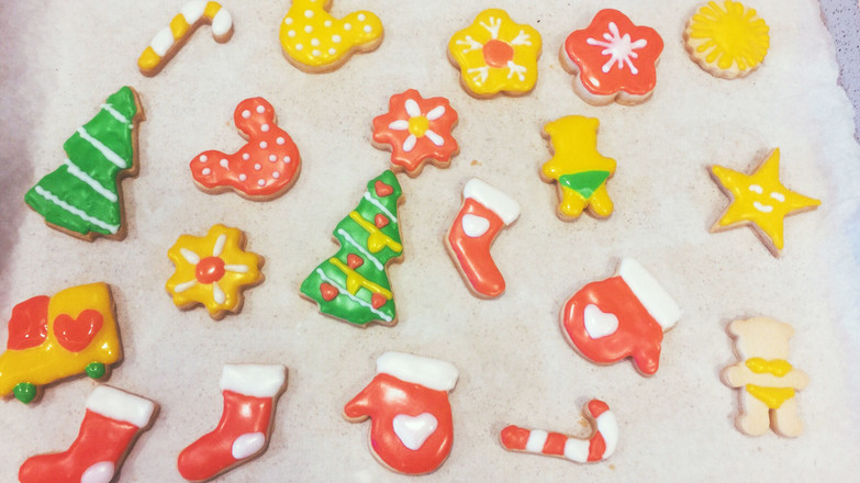 Christmas Icing Cookies recipe