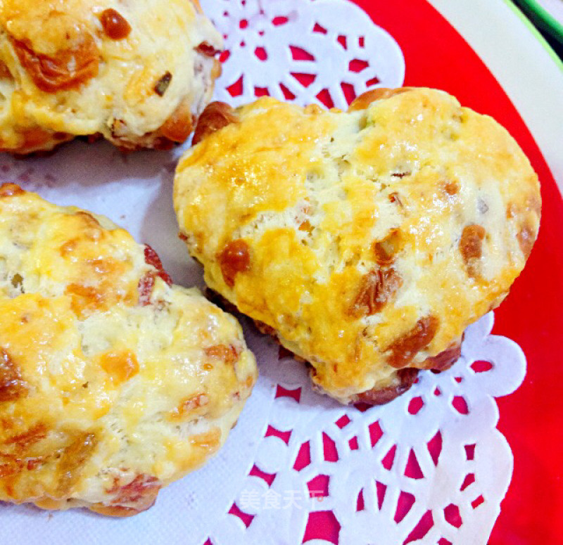 Bacon Cheese Scones recipe