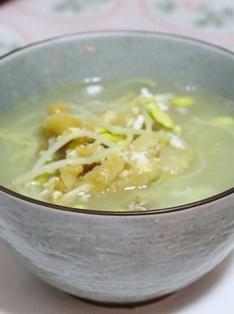 Soybean Sprouts Mentai Fish Soup