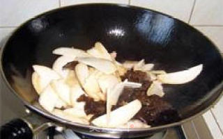 Pleurotus Eryngii in Oyster Sauce recipe