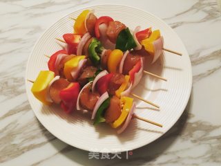 Original | The More You Eat, The Thinner The Mixed Vegetable Skewers recipe