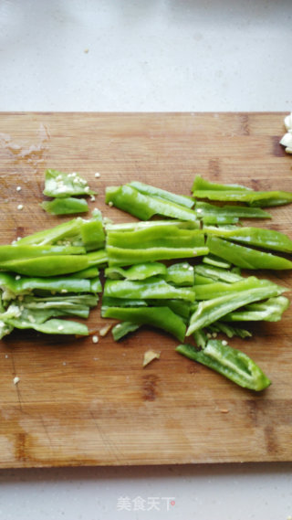 Soy Sauce and Green Peppers recipe