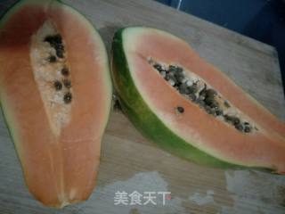 Papaya Snow Clam recipe