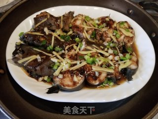 Steamed Black Cod in Black Bean Sauce recipe