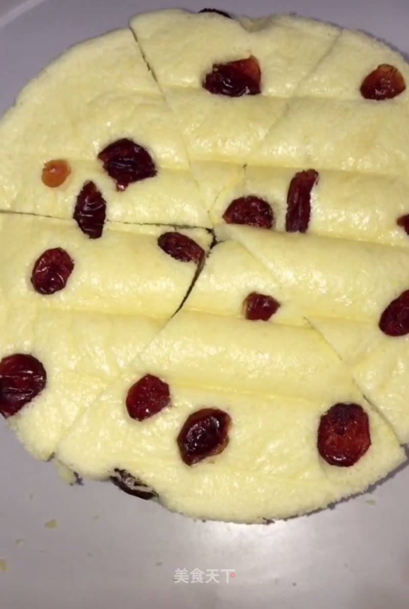 Cranberry Steamed Cake recipe