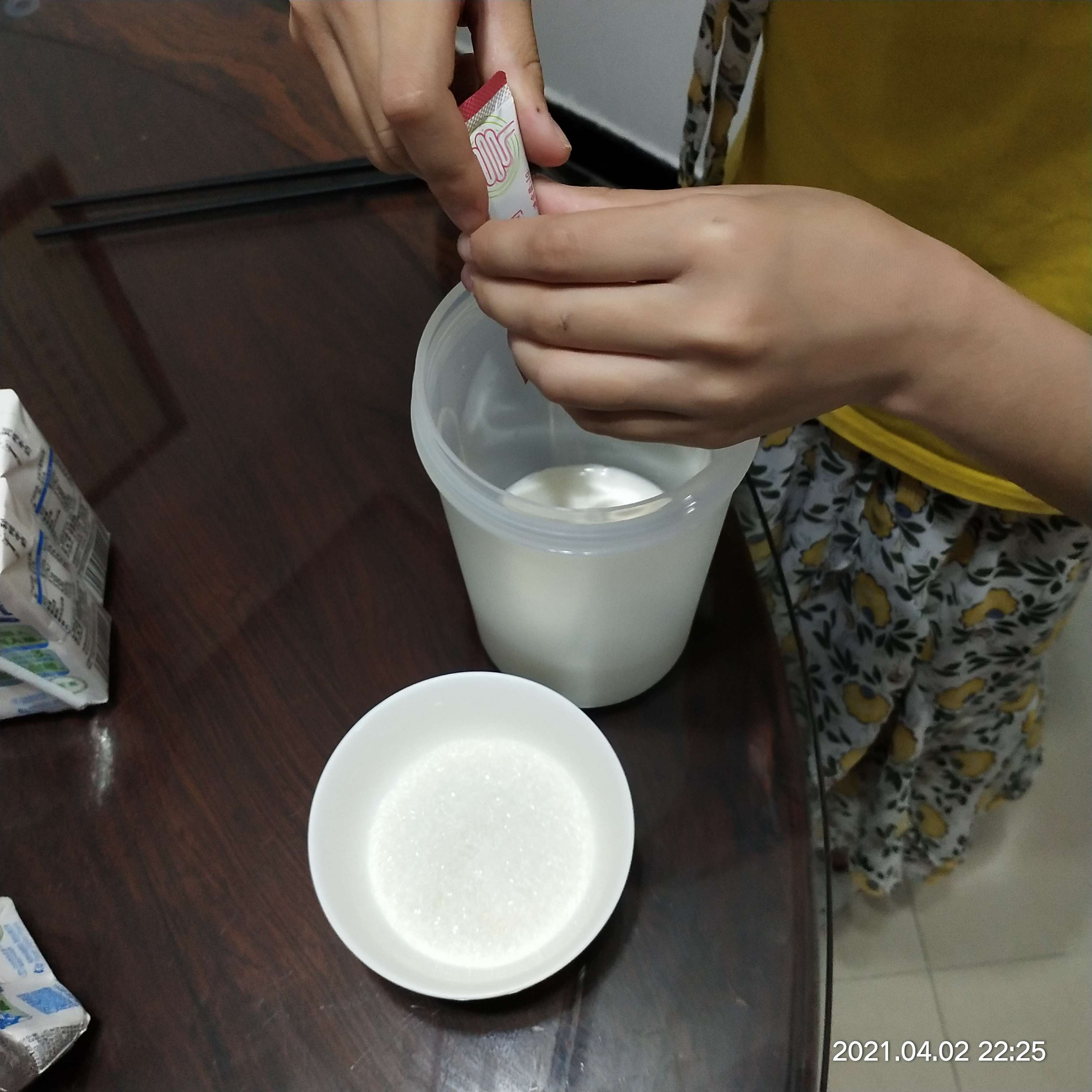 Homemade Yogurt that Children Can Handle recipe