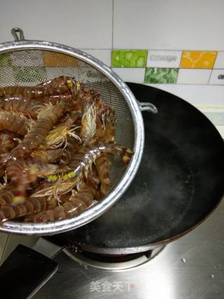 Drunk Shrimp in Wine Sauce recipe