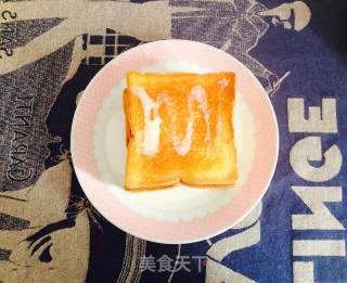 Breakfast in Less Than Ten Minutes-toast with Butter and Condensed Milk recipe